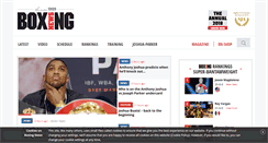 Desktop Screenshot of boxingnewsonline.net
