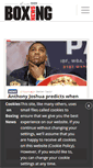 Mobile Screenshot of boxingnewsonline.net